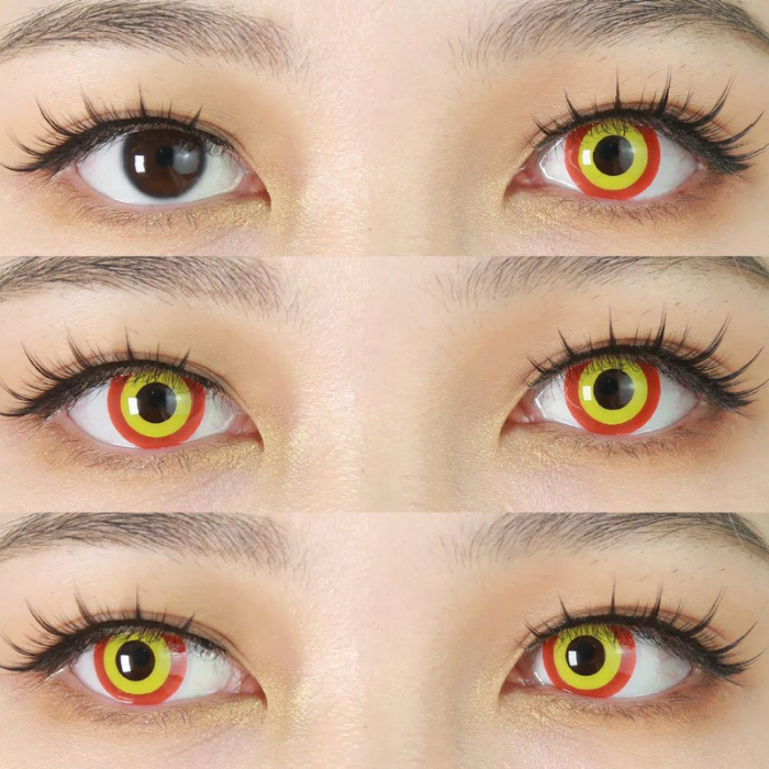 Cosplay Lenses - Circle Flame 14.50 mm