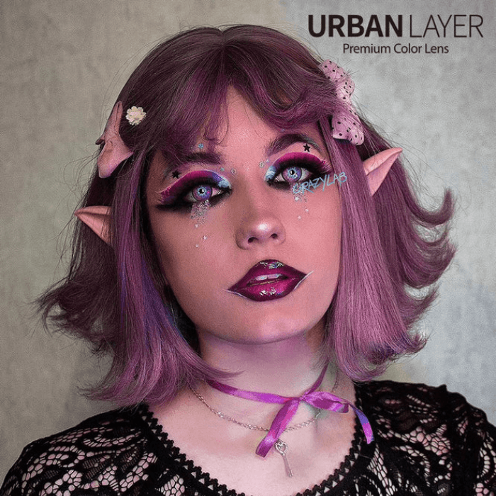 lenti cosplay crazy lens sacadranca urban layer cosmos - viso