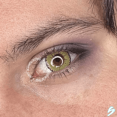 lenti cosplay crazy lens sacadranca demon brown - copertina