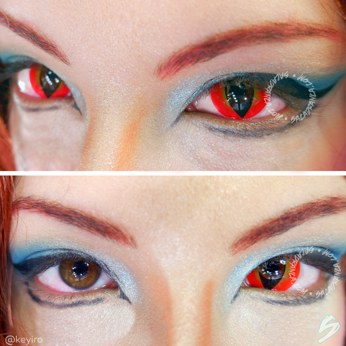 lenti cosplay crazy lens sacadranca dragon eye - collage