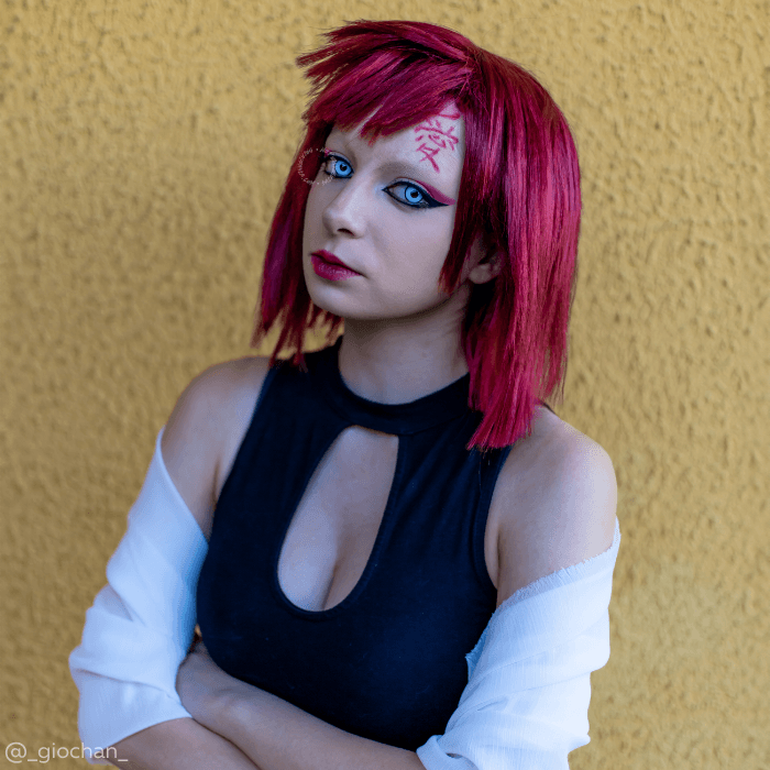 lenti cosplay crazy lens sacadranca urban layer gaara - model