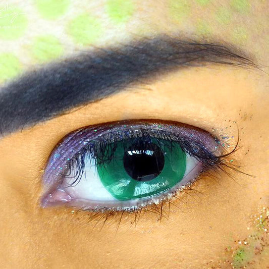lenti cosplay crazy lens sacadranca green eye - copertina