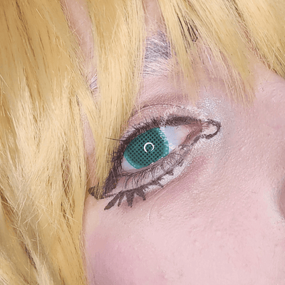 lenti cosplay crazy lens sacadranca green mesh - copertina