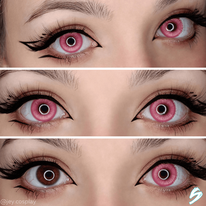 Cosplay Lenses - Jubilee Rose 14.50 mm