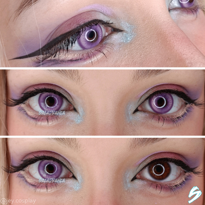 lenti cosplay crazy lens sacadranca jubilee violet - collage1