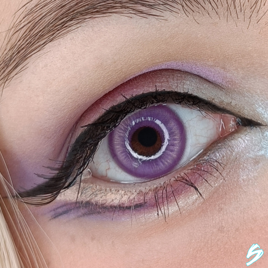 lenti cosplay crazy lens sacadranca jubilee violet - copertina