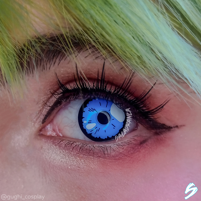 lenti cosplay crazy lens sacadrana marin blue - occhio