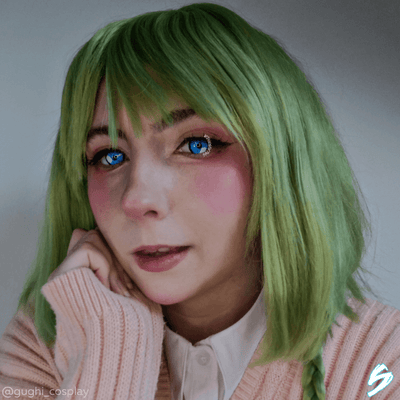 lenti cosplay crazy lens sacadrana marin blue - viso