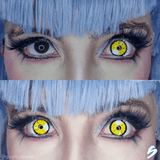 lenti cosplay crazy lens sacadrana marin yellow - collage