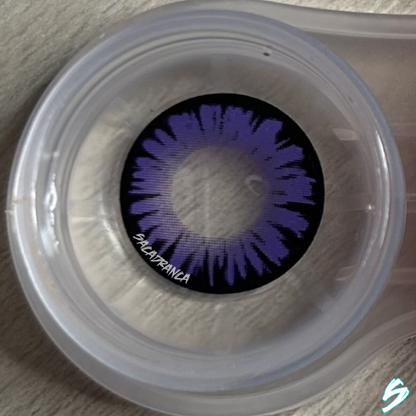 lenti cosplay crazy lens sacadranca miracle violet - texture