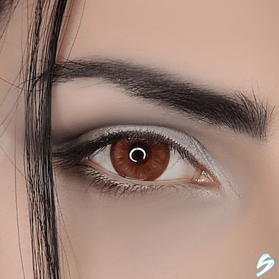 lenti cosplay crazy lens sacadranca omega brown - copertina