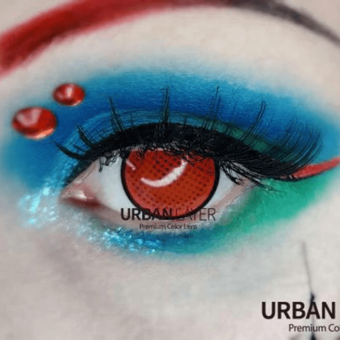 lenti cosplay crazy lens sacadranca urban layer red r mesh - copertina