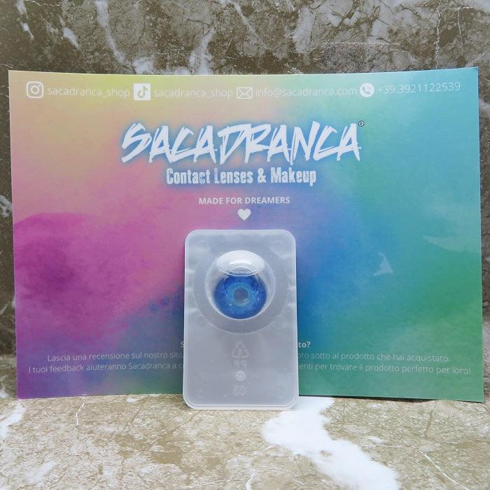 lenti cosplay crazy lens sacadranca sapphire blue - texture