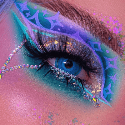 lenti cosplay crazy lens sacadranca urban layer scarlet witch blue - copertina