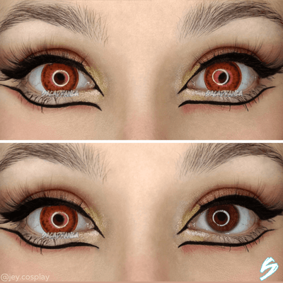 lenti cosplay crazy lens sacadranca urban layer scarlet witch - collage