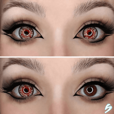 lenti cosplay crazy lens sacadranca urban layer vampire - collage