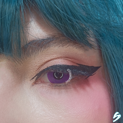 lenti cosplay crazy lens sacadrana violet eye - copertina