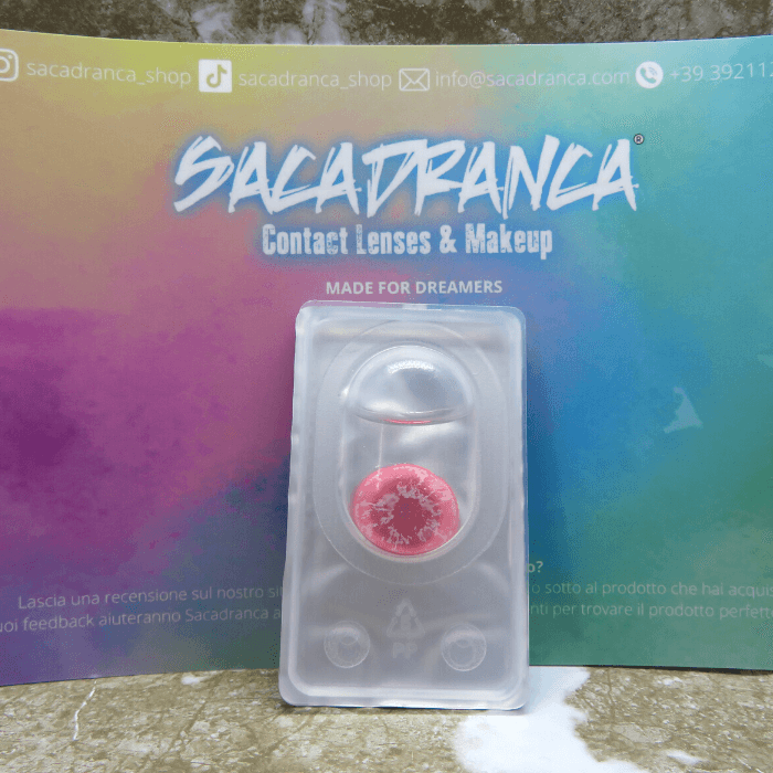 lenti cosplay crazy lensa sacadranca urban layer white walker pink - texture