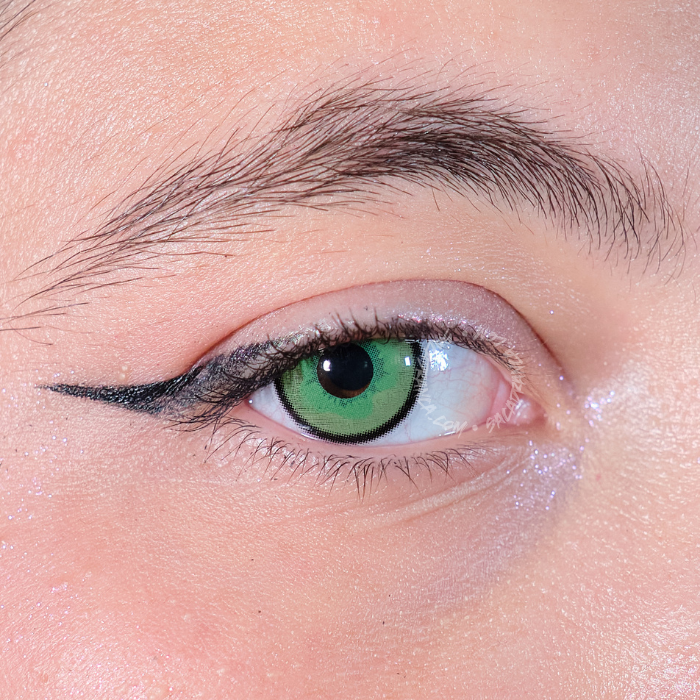 lenti cosplay crazy lens sacadranca wisteria green - copertina