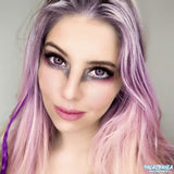 lenti cosplay crazy lens sacadranca zwei violet - viso