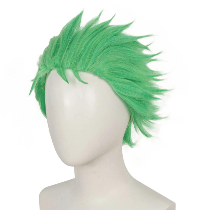 parrucche cosplay sacadranca one piece zoro - lato