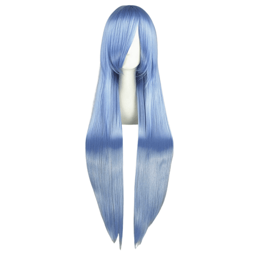 parrucca cosplay sacadranca 100cm azzurra chiaro - copertina