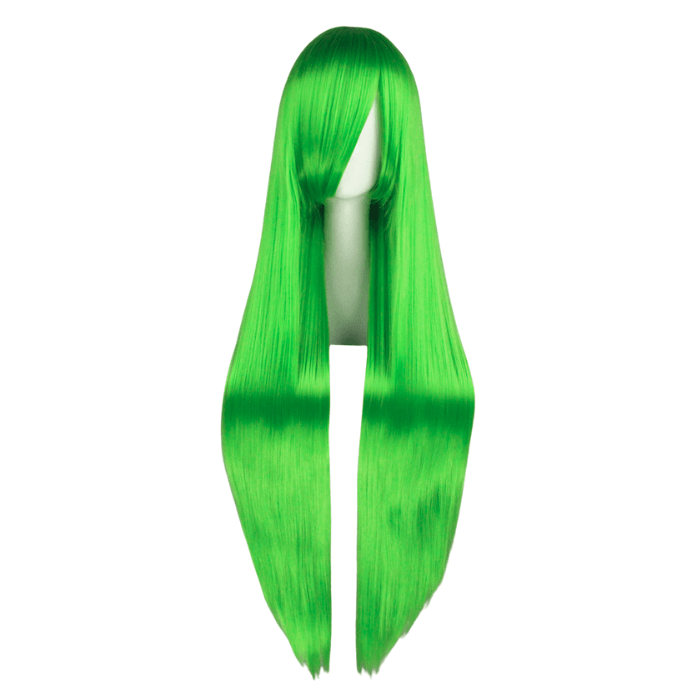 parrucca cosplay sacadranca 100cm verde  - copertina