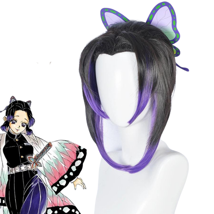 parrucche cosplay demon slayer shinobu kocho - copertina