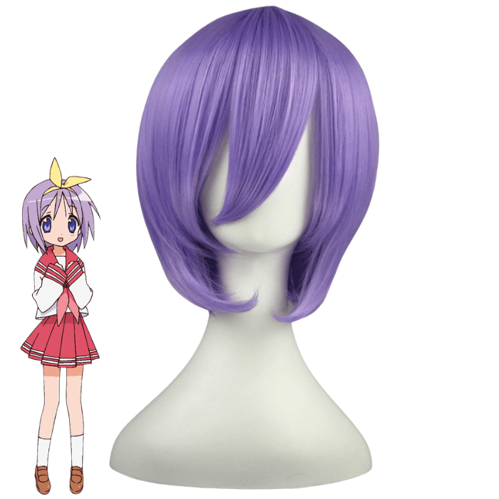 parrucche cosplay sacadranca generica 35 cm - copertina