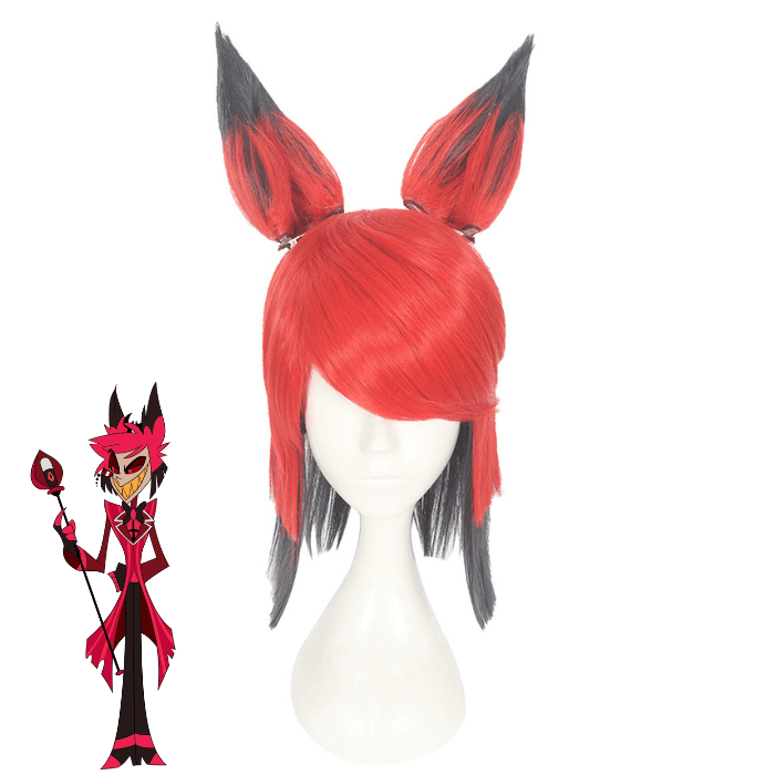 Cosplay Wigs - Hazbin Hotel Alastor – Sacadranca