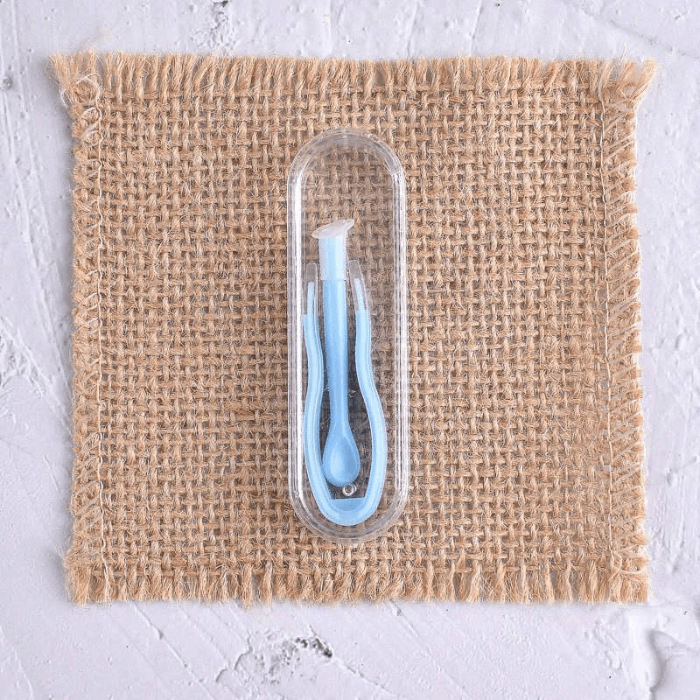 sacadranca shop kit piccolo pinzette curve - azzurro