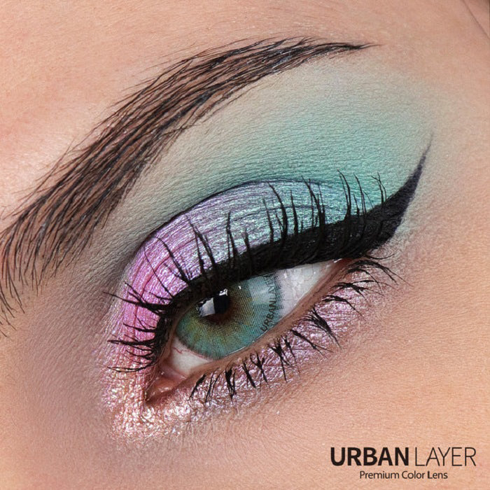 Lenti Colorate Effetto Naturale Urban Layer - Angeles N Emerald - Occhio