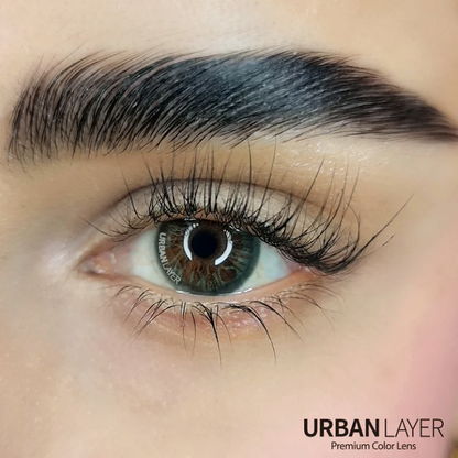 Lenti Colorate Effetto Naturale Urban Layer Hockney Emerald - Dettaglio Occhio