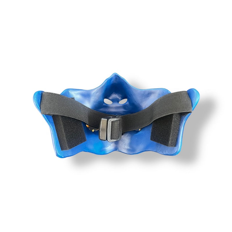 Cosplay Accessories - Resin Kabuki Demon Oni Half Mask