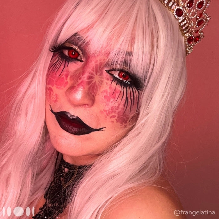 lenti cosplay crazy lens sacadranca raven red
