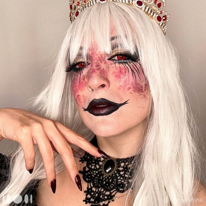 lenti cosplay crazy lens sacadranca raven red