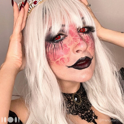 lenti cosplay crazy lens sacadranca raven red