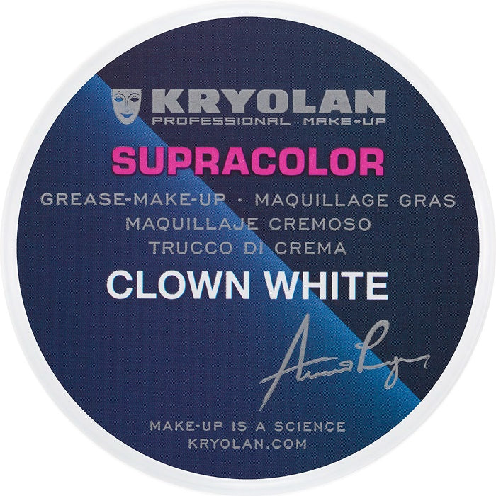 sacadranca kryolan supracolor clown white