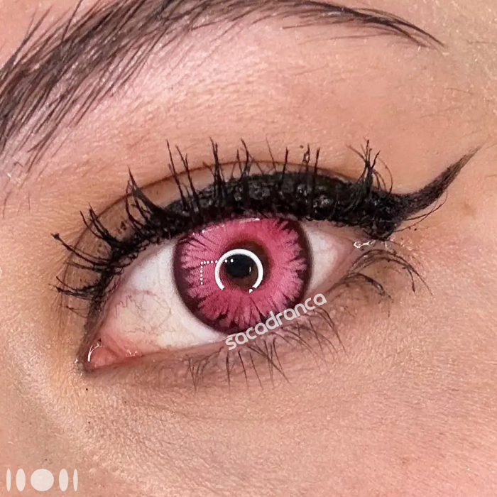 LENTI COSPLAY CRAZY LENS SACADRANCA RAVEN PINK