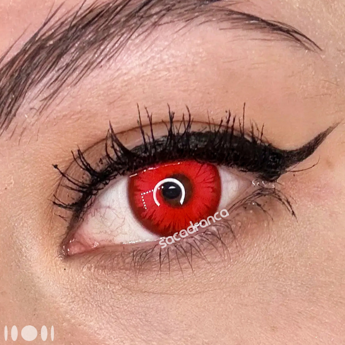 lenti cosplay crazy lens sacadranca raven red
