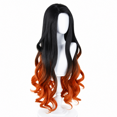 parrucca cosplay sacadranca demon slayer nezuko