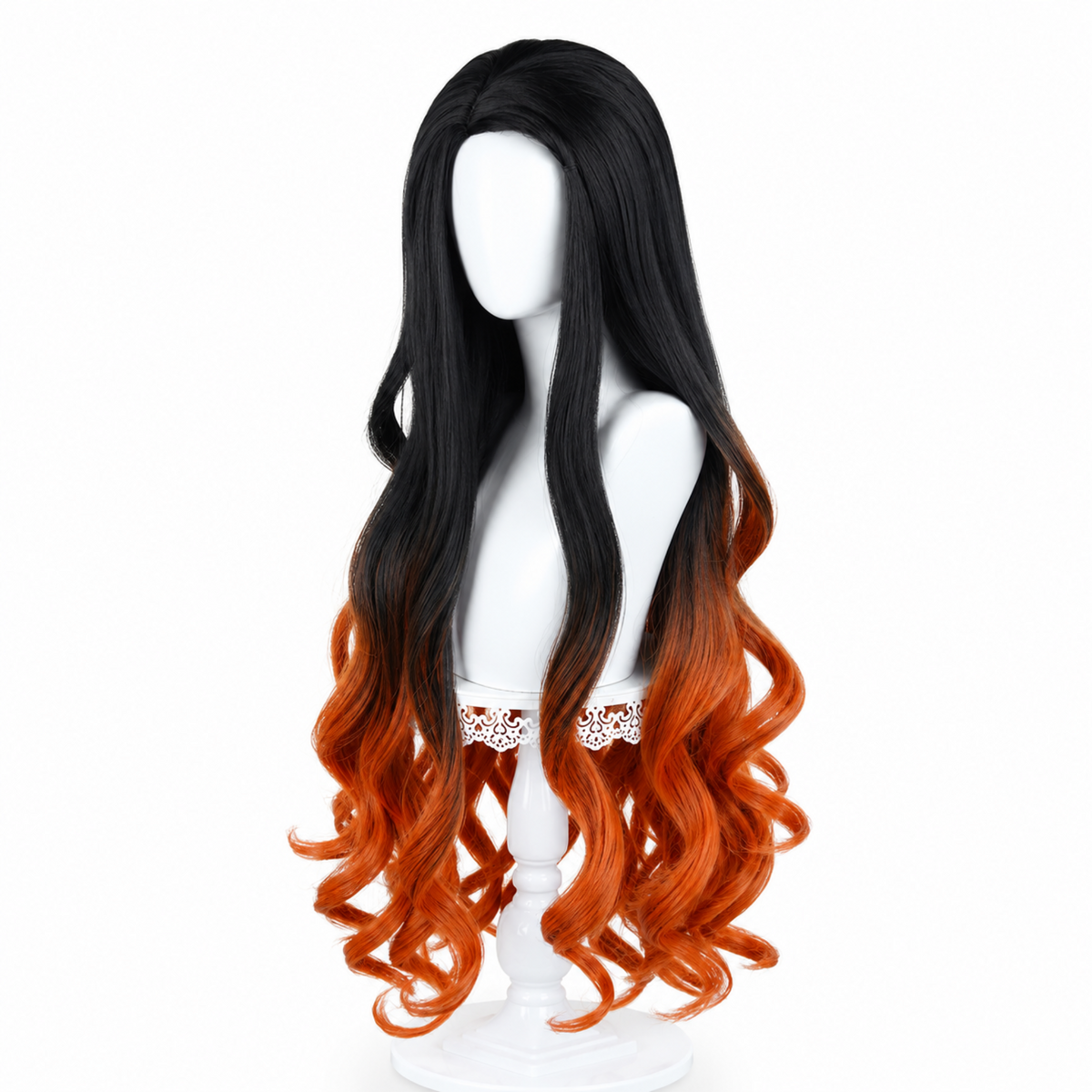parrucca cosplay sacadranca demon slayer nezuko