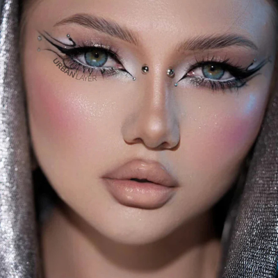 lenti colorate effetto naturale sacadranca urban layer cleopatra sky blue