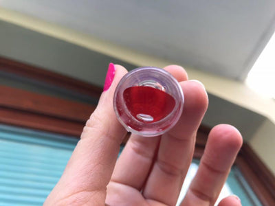 Lenti Cosplay Sclera Red 22 mm – Texture