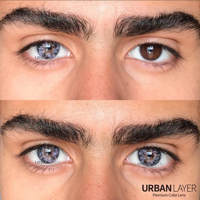 Lenti Colorate Monet Black – Indossate