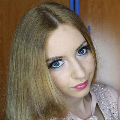 Lenti Colorate Naturali Egypt Blue – Viso