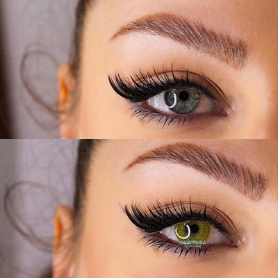 Lenti Colorate Naturali Gossip Yellow Brown – Collage