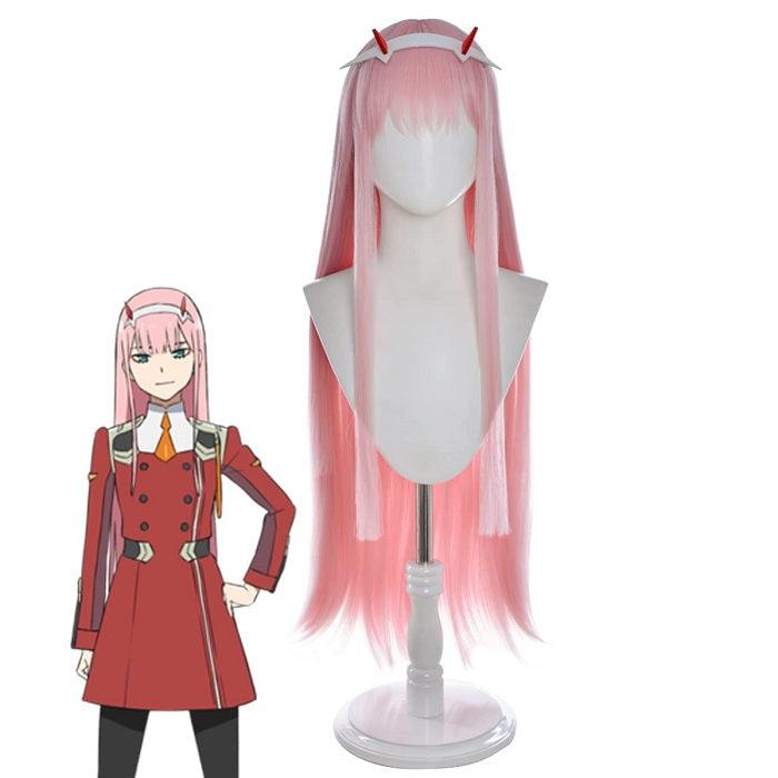 parrucche cosplay sacadranca darling in the franxx zero two - copertina