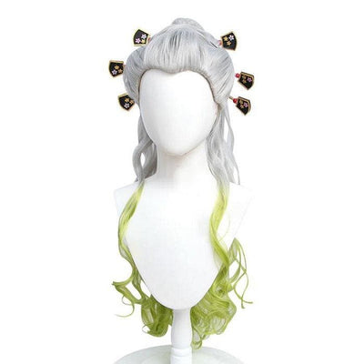 parrucche cosplay sacadranca demon slayer daki - copertina