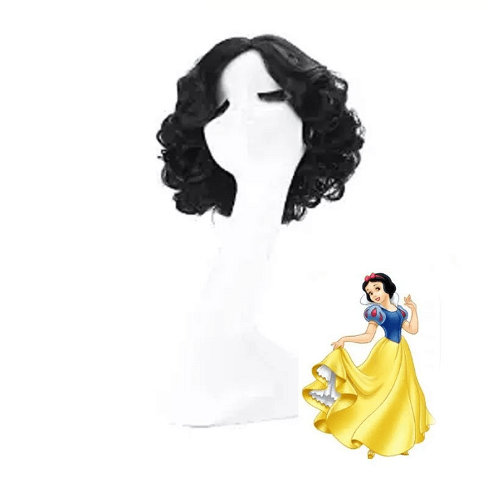 parrucca cosplay sacadranca disney biancaneve - copertina